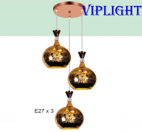 ĐÈN THẢ CHÙM CHAO THỦY TINH TRANG TRÍ VLHFTL6334