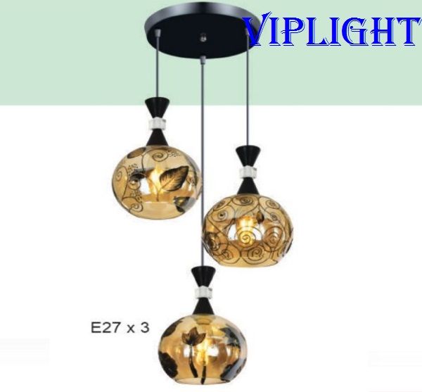 ĐÈN THẢ CHÙM CHAO THỦY TINH TRANG TRÍ VLHFTL6335