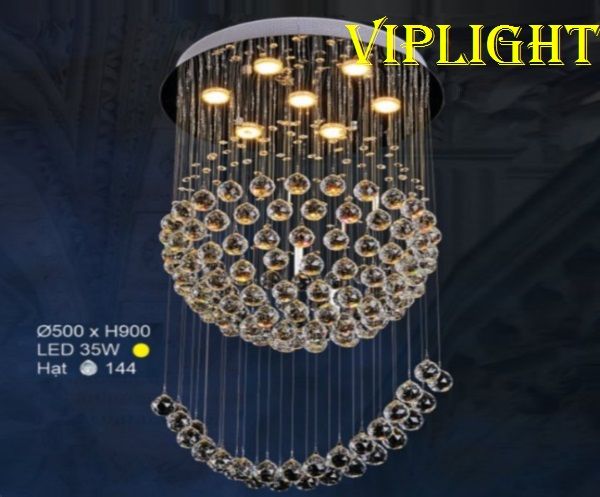 ĐÈN THẢ HẠT PHA LÊ TREO TRẦN TRANG TRÍ VLHFFT1339