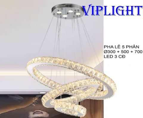  ĐÈN THẢ PHA LÊ 3 BA VÒNG TRANG TRÍ PHÒNG KHÁCH VL355THD7032T357 