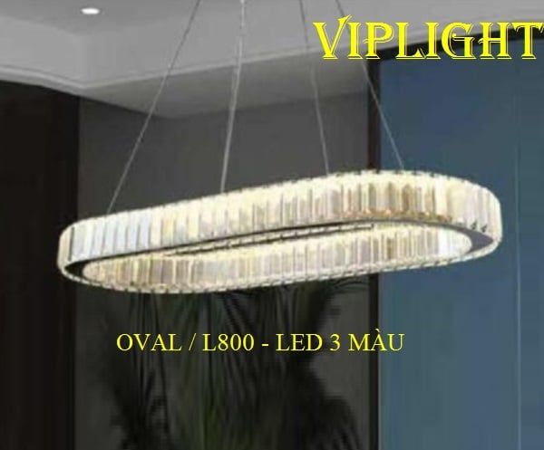 ĐÈN THẢ PHA LÊ VÒNG HÌNH OVAL TRANG TRÍ VLLTH8319