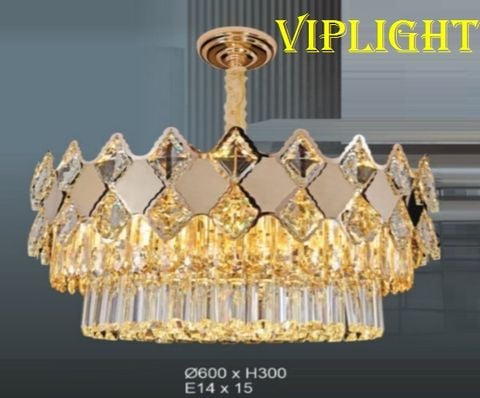  ĐÈN THẢ PHA LÊ TRANG TRÍ VLHFCFL2823 (PHI Ø600) 
