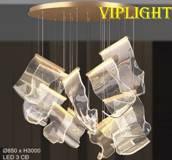 ĐÈN THẢ THÔNG TẦNG - ĐÈN THÔNG TẦNG PHÒNG KHÁCH HIỆN ĐẠI V3L55-1001T12