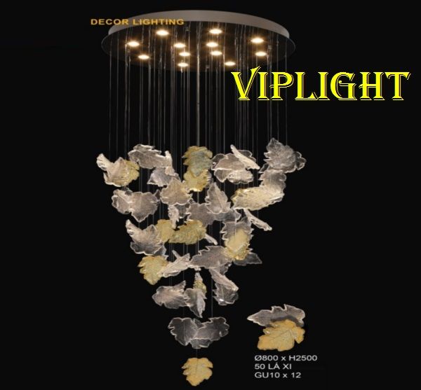 ĐÈN THẢ THÔNG TẦNG DẠNG HÌNH LÁ VL355THD9911