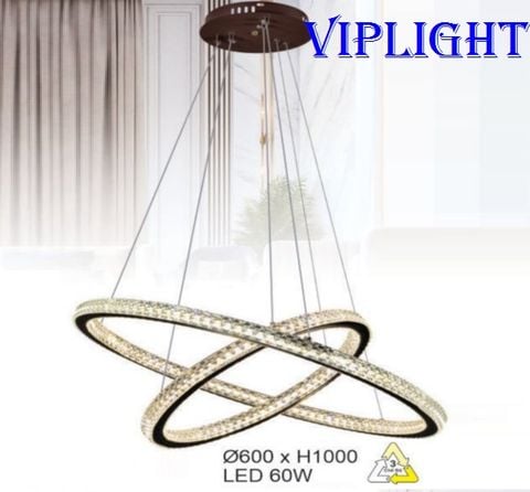  ĐÈN THẢ VÒNG LED TRANG TRÍ VLHFTL6385 (2 VÒNG) 