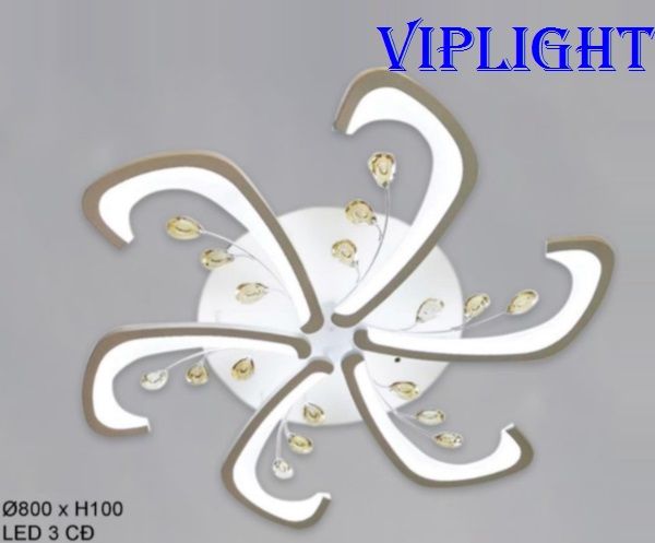 ĐÈN TRẦN HIỆN ĐẠI LED 3 BA MÀU TRANG TRÍ VL355OT71T6