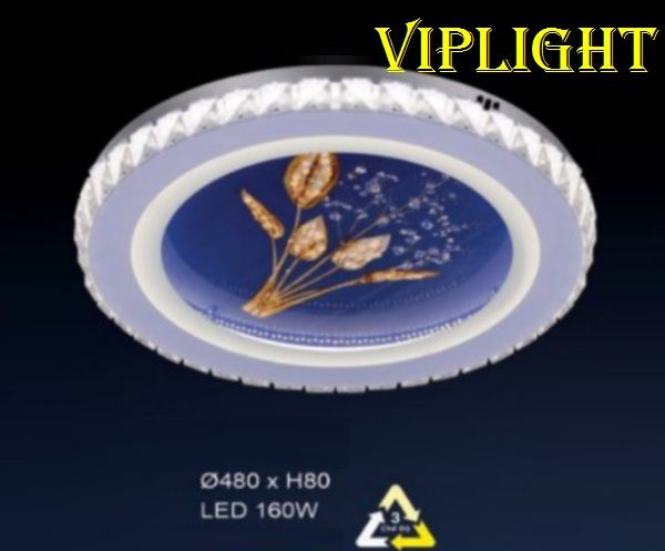 ĐÈN TRẦN HIỆN ĐẠI LED 3 BA MÀU TRANG TRÍ VLHFML7194
