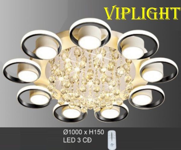 ĐÈN TRẦN HIỆN ĐẠI TRANG TRÍ PHÒNG KHÁCH VL355OT41T9