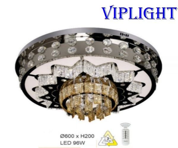 ĐÈN TRẦN PHÒNG KHÁCH VLHFML7094 (TRÒN PHI Ø600)