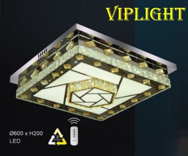 ĐÈN TRẦN PHÒNG KHÁCH VLHFML8094 (VUÔNG PHI Ø600)