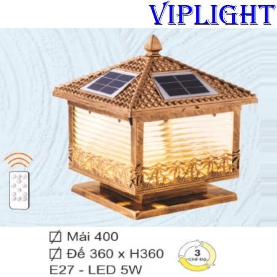 ĐÈN TRỤ CỔNG NĂNG LƯỢNG MẶT TRỜI VLTNL03