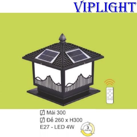  ĐÈN TRỤ CỔNG NĂNG LƯỢNG MẶT TRỜI VLTNL37 