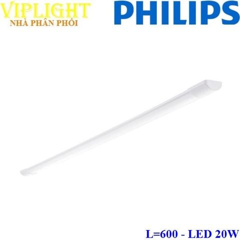  Đèn tuýp bán nguyệt 6 tấc Led 20w PHILIPS (BN001C LED22 L600 PSU GM) 