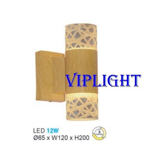  ĐÈN GẮN VÁCH TƯỜNG HÀNH LANG VLHFAK7046 GỖ 