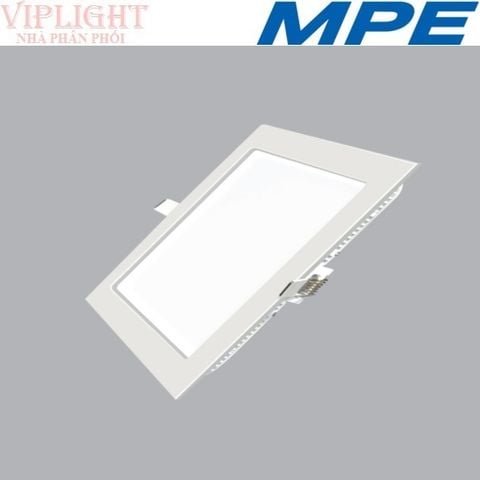  ĐÈN PANEL ÂM TRẦN VUÔNG SIÊU MỎNG LED 18W MPE SPL-18 (SPL-18T, SPL-18V) 