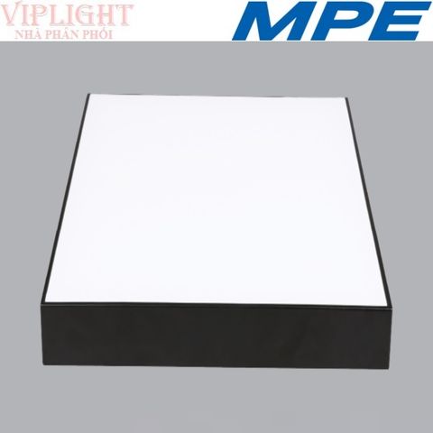  ĐÈN ỐP NỔI TRÀN VIỀN LED 32W MPE SSDLB-32T, SSDLB-32N, SSDLB-32V (VUÔNG-VỎ ĐEN) 