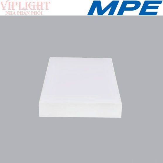 ĐÈN ỐP TRẦN TRÀN VIỀN LED 3 CHẾ ĐỘ MÀU 16W MPE SSDL-16/3C (VUÔNG-VỎ TRẮNG)