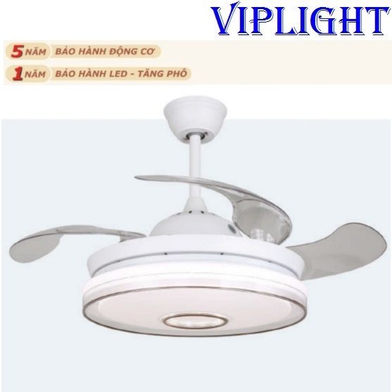 QUẠT TRẦN ĐÈN CÁNH GẬP (CÁNH XẾP, MỞ) TRANG TRÍ 6133