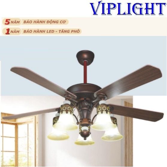 QUẠT TRẦN ĐÈN TÂN CỔ ĐIỂN TRANG TRÍ 67040