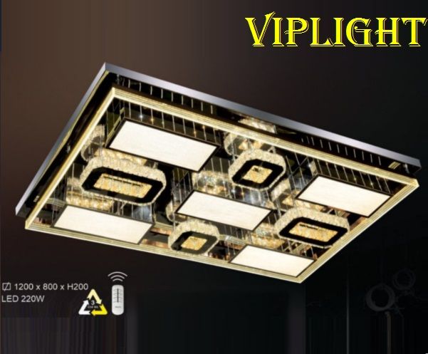 ĐÈN TRẦN HÌNH CHỮ NHẬT TRANG TRÍ  PHÒNG KHÁCH VLHFML8338 (PHI Ø1200 - 1M2)