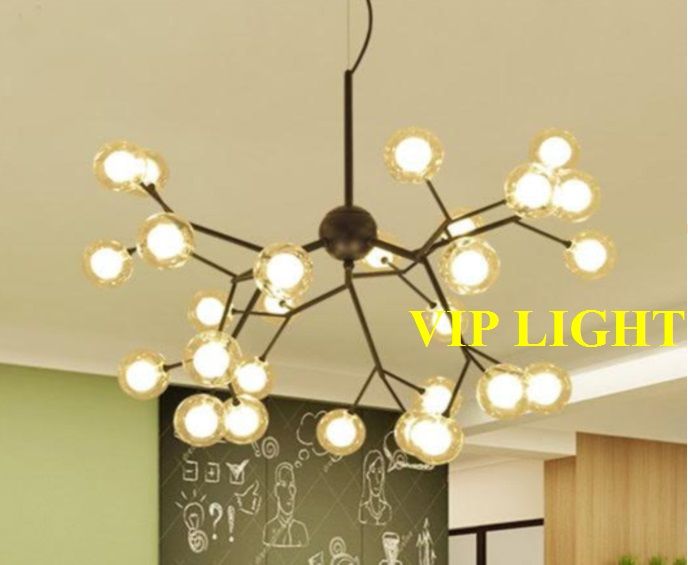 đen Chum Thả Trần Hiện đại 27 Bong Cầu Trang Tri Phong Khach Thả Ban ă đen Trang Tri đen Led Trang Tri Gia Rẻ Cong Ty đại Ly Phan Phối