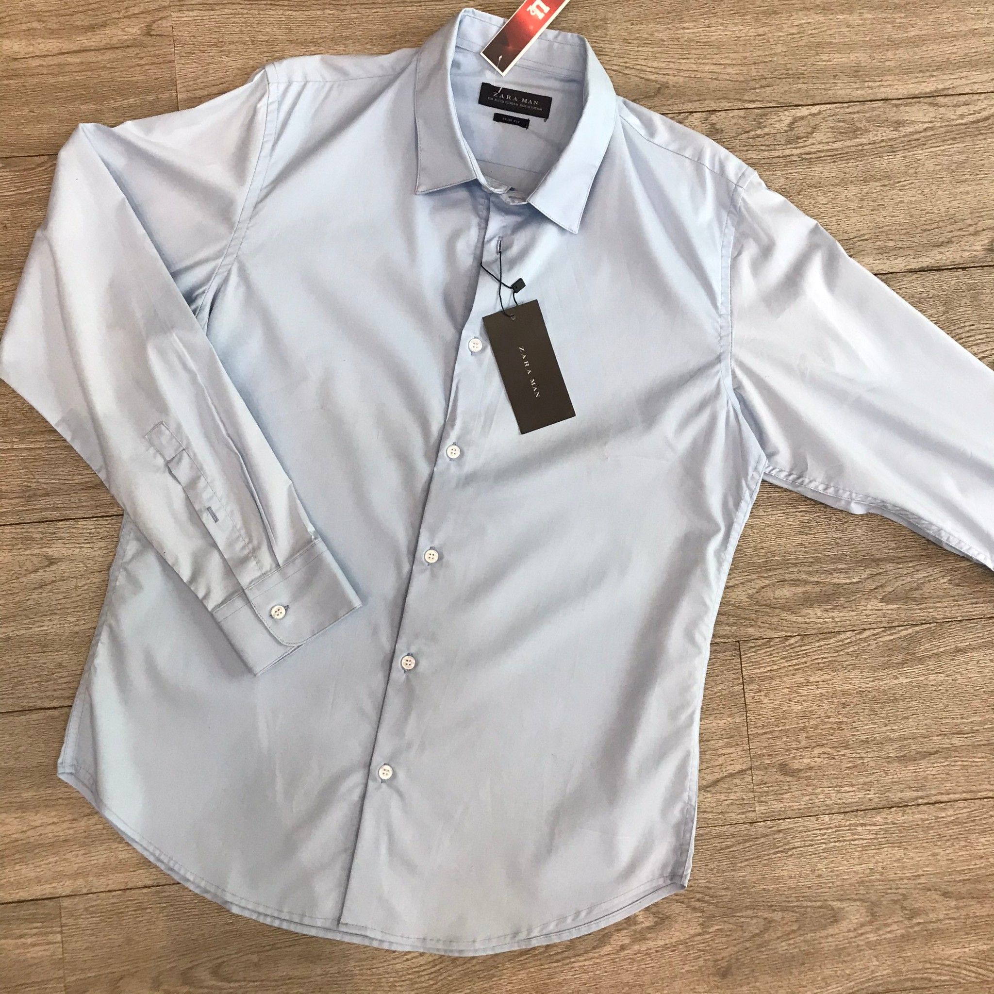 Áo sơ mi nam ZARA tay dài màu ĐEN vải poplin lụa không nhăn ĐỈNH CAO NAM TÍNH Shopee Việt Nam #27 Áo sơ mi nam ZARA tay dài màu ĐEN vải poplin lụa không nhăn ĐỈNH CAO NAM TÍNH Shopee Việt Nam