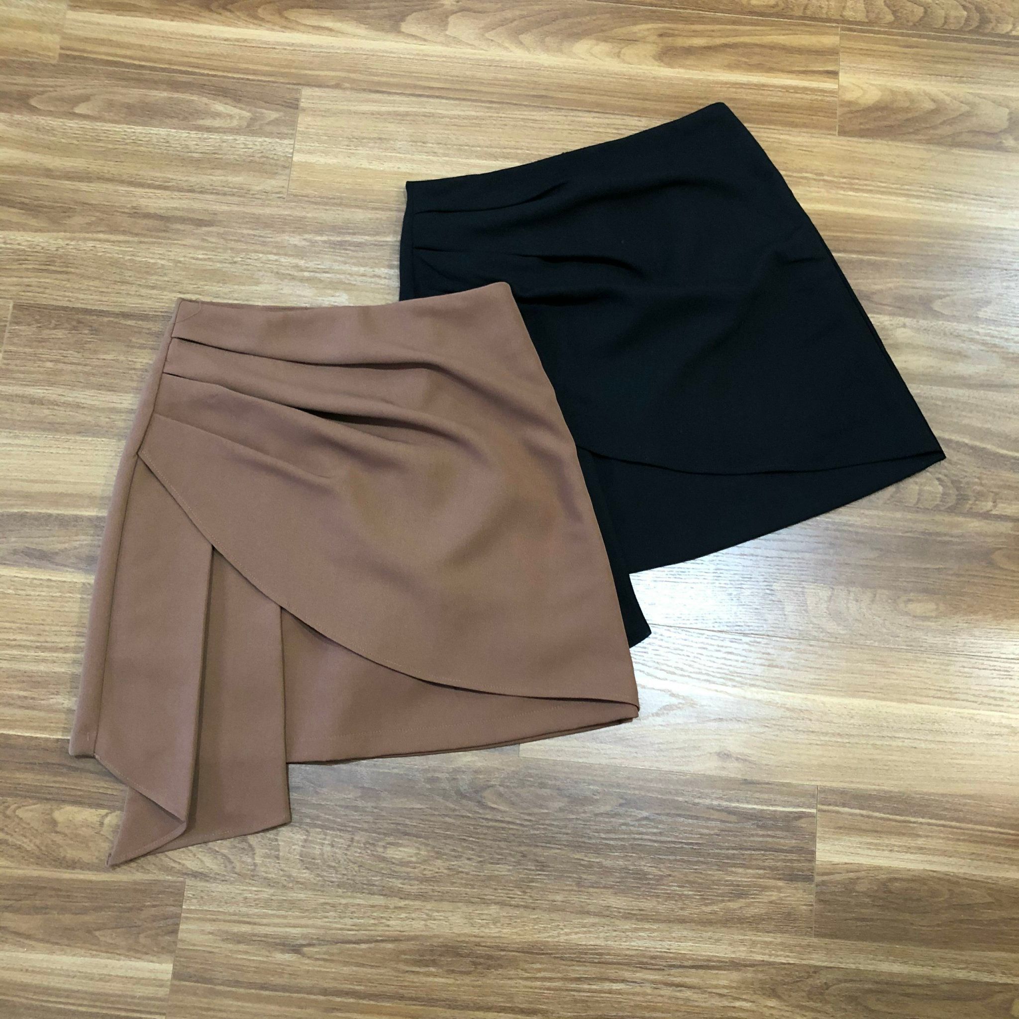 Đầm hồng nude ôm A vạt chéo tay cánh dơi đính hoa eo #27 Đầm hồng nude ôm A vạt chéo tay cánh dơi đính hoa eo