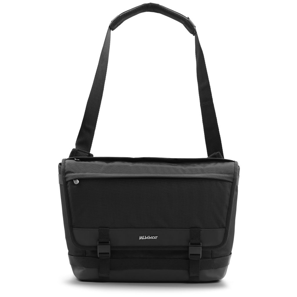 The Felix Messenger Laptop Bag Black