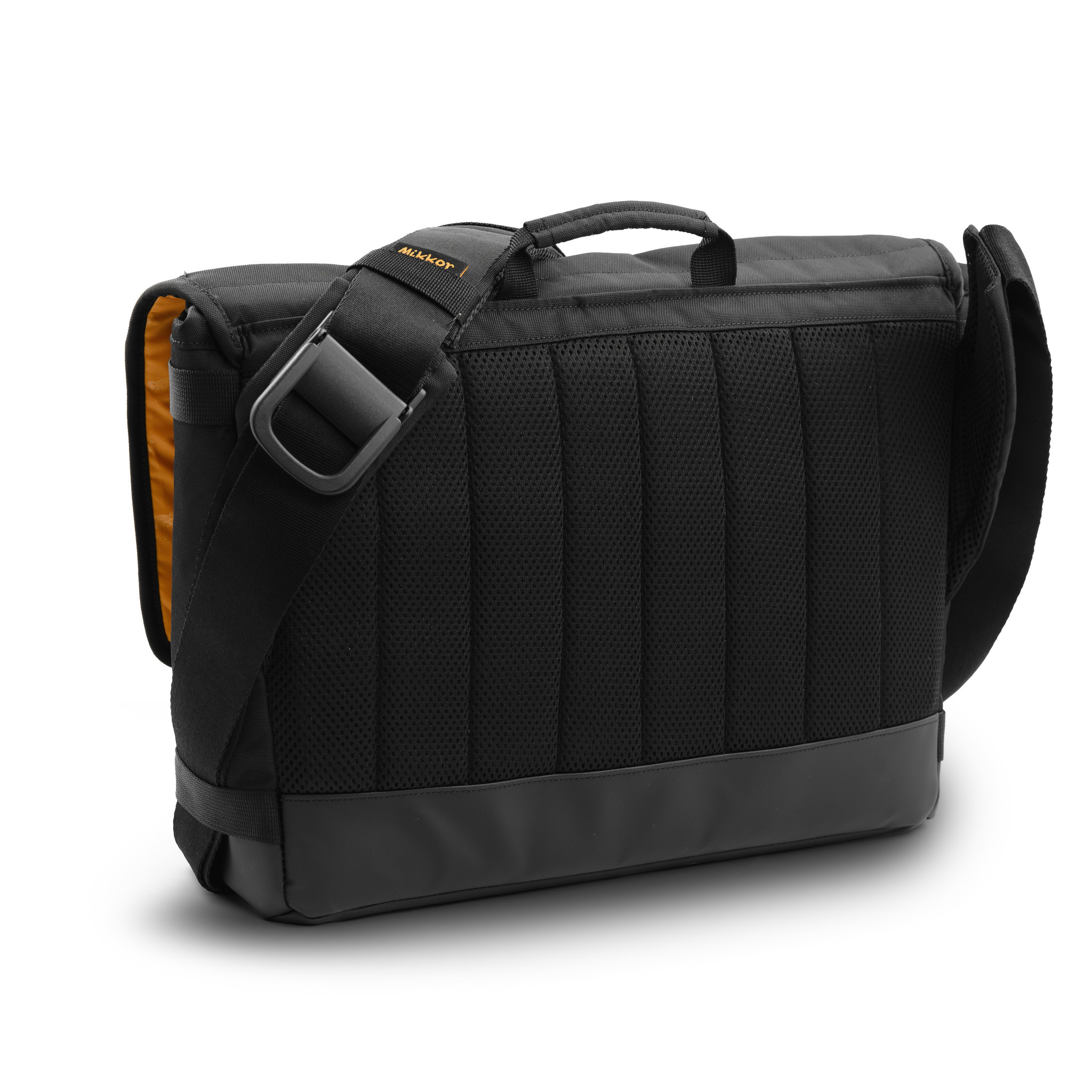 The Felix Messenger Laptop Bag Black