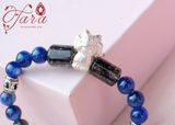  Vòng Kyanite và Charm bạc Con giáp hộ mệnh bình an 