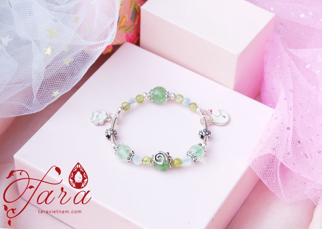  Thạch Anh Dâu Xanh, Peridot, Moonstone diệu kỳ 