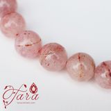  Vòng Tay Thạch Anh Dâu Hồng Ưu Đãi 