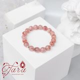  Vòng Tay Thạch Anh Dâu Hồng Ưu Đãi 