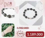  Vòng Mân Côi Thạch Anh Tóc Đen Ưu Đãi 