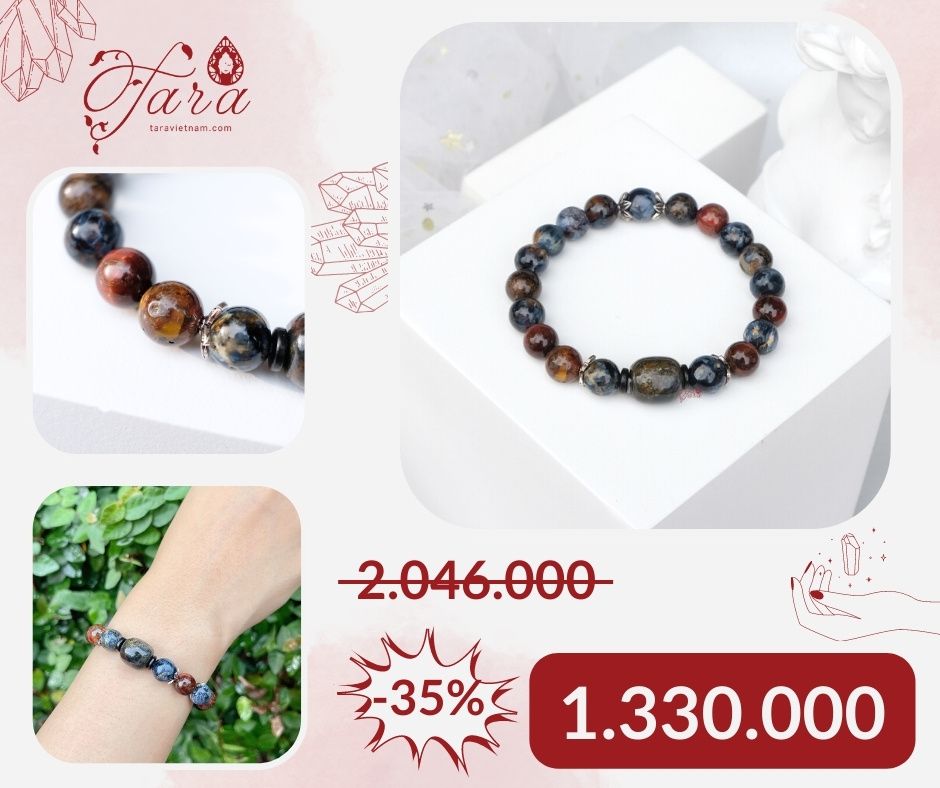  Vòng Mắt Bão Pietersite Ưu Đãi 