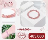  Vòng Thạch Anh Dâu Hồng Ưu Đãi 