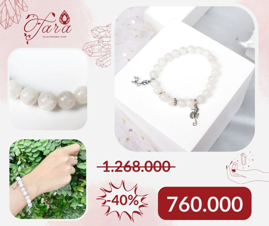  Vòng Thạch Anh Sữa Ưu Đãi 