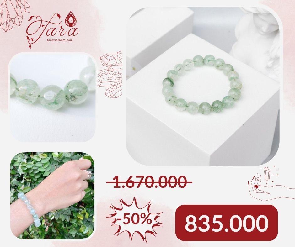  Vòng Tay Ưu Linh Xanh Trong Ưu Đãi 