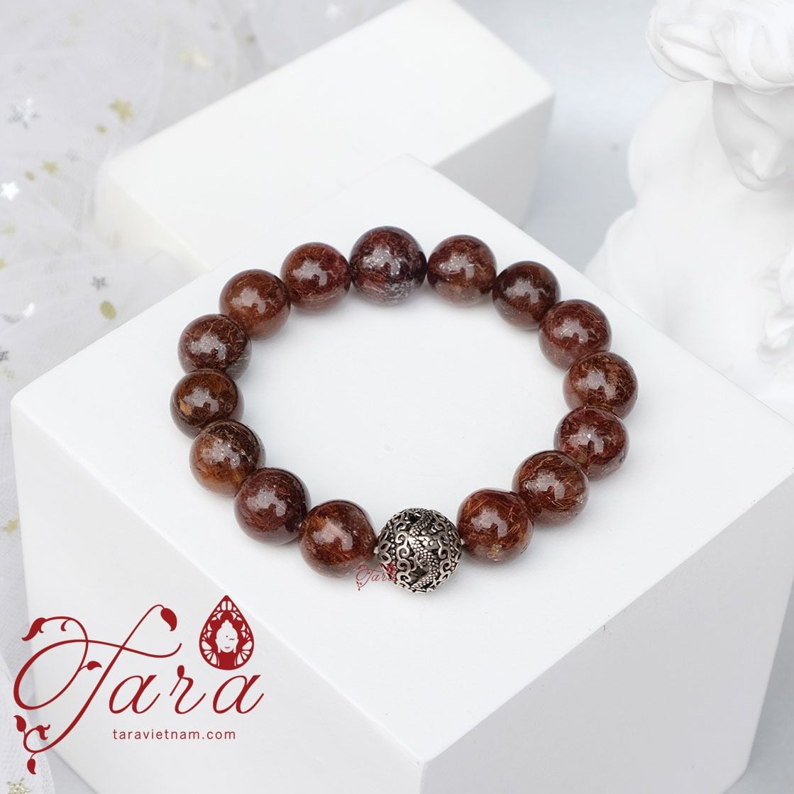  Vòng Thạch Anh Tóc Nâu Nam Ưu Đãi 