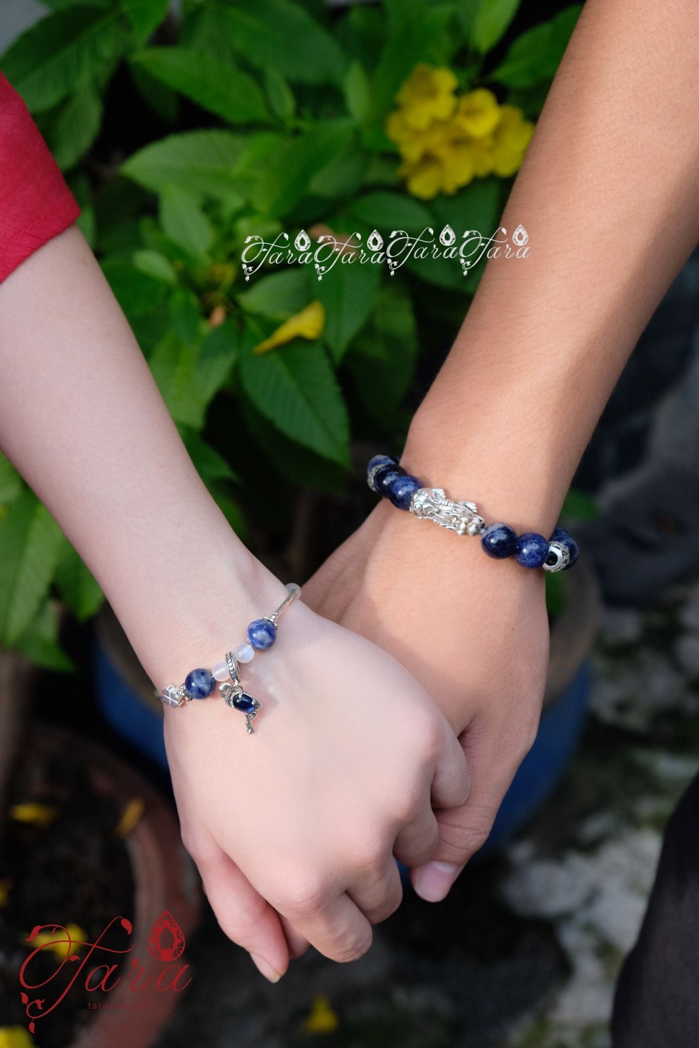  Vòng Sodalite, Moonstone và Topaz 