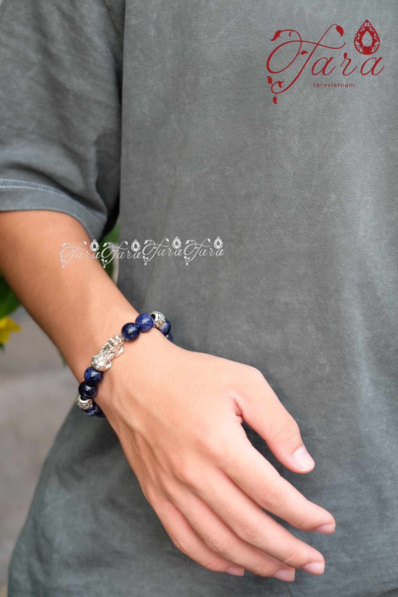  Vòng Nam Sodalite, Tỳ Hưu 