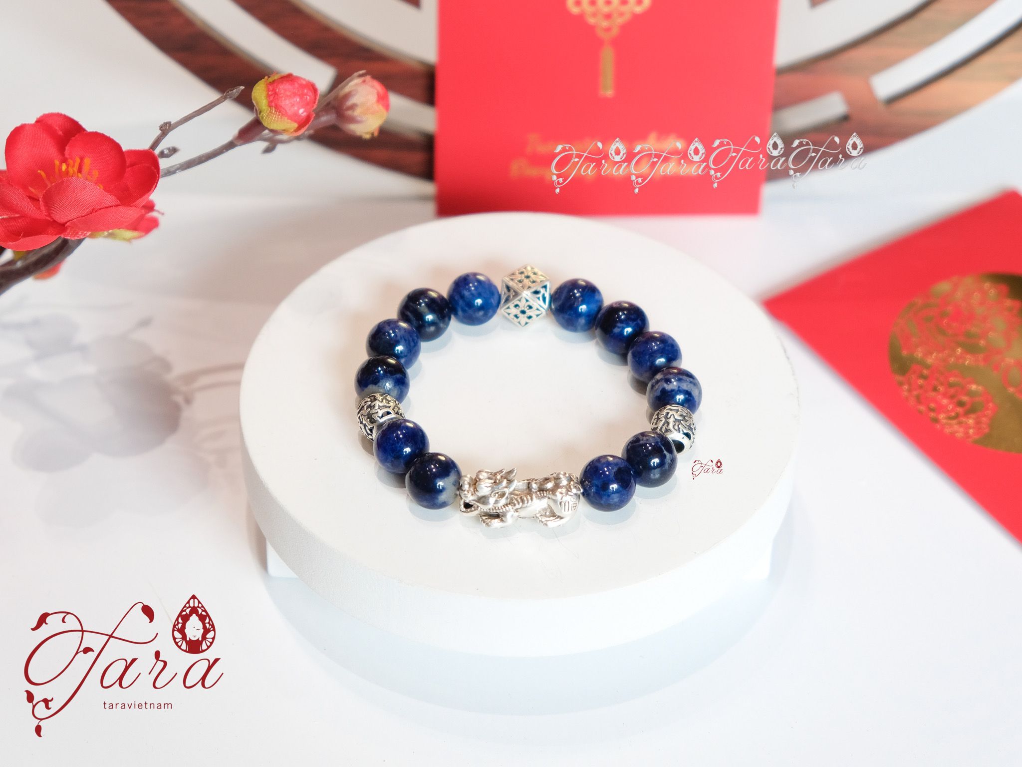  Vòng Nam Sodalite, Tỳ Hưu 