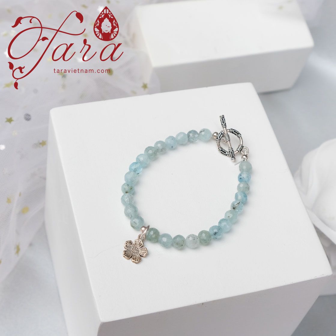  Vòng Aquamarine Mài Giác Ưu Đãi 