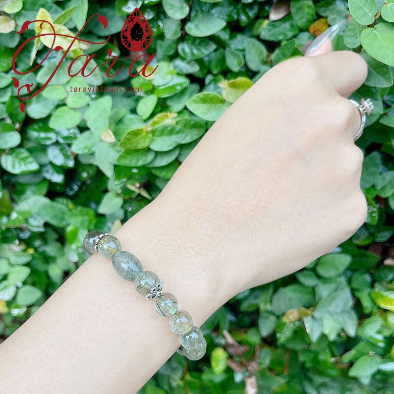  Vòng Thạch Anh Tóc Xanh Ưu Đãi 