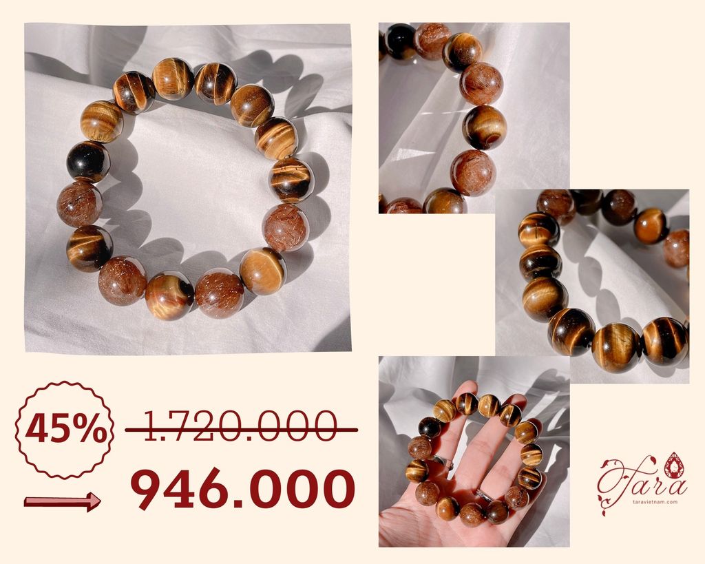  Vòng Đá Mắt Hổ Ưu Đãi 