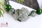  Vòng tay Diopside và Thạch Anh Tóc Xanh 