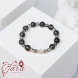  Vòng Mân Côi Thạch Anh Tóc Đen Ưu Đãi 