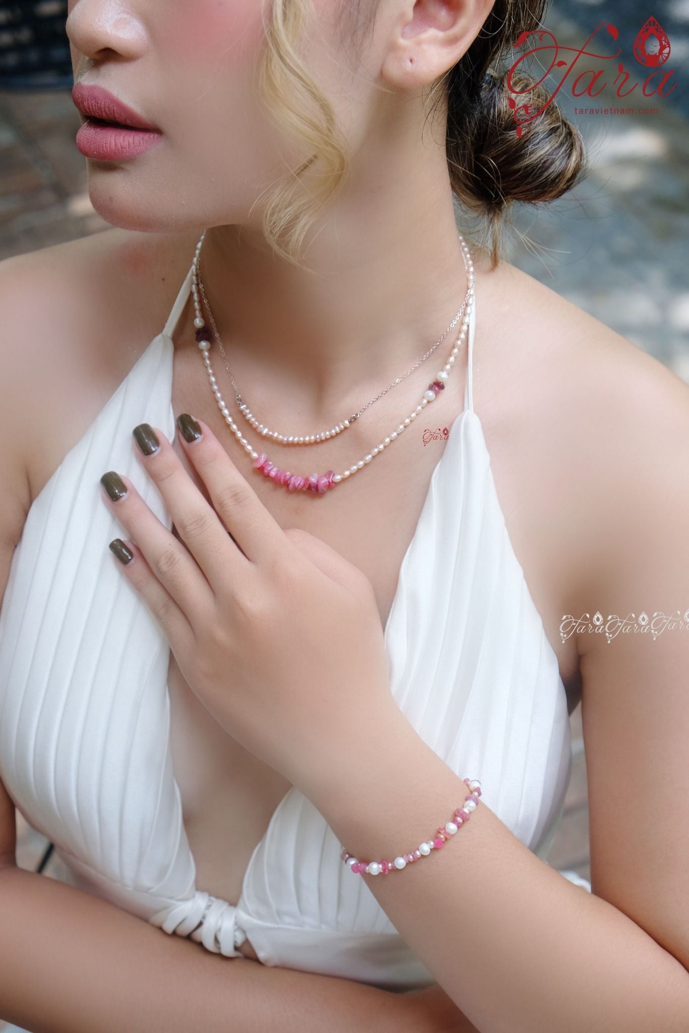  Tourmaline và Ngọc Trai 