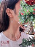  Bông tai bạc Thái 925 và đá Sunstone duyên dáng, nữ tính 