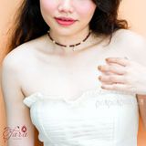  Dây Chuyền Garnet và Ngọc Trai 